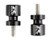 Motorcycle Bar Ends CNC Spools Sliders Hand Grip Handlebar End Caps For SUZUKI GSXR 600 750 1000 1100 HAYABUSA SWINGARM SPOOL SPB029