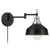 YeLEEiNO Swing Arm Wall Lamp Plug-in Cord Industrial Wall Sconce with On/Off Switch Wall Lights Fixtures (Silver Socket)