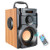 Portable Bluetooth Speaker Wireless Subwoofer Stereo Bass Speakers Outdoor Powerful Speaker Support Remote Control FM Radio for Home Party, Travel, Camping, Indoor