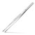 Gutsdoor Kitchen Tweezers Stainless Steel Tongs with Precision Serrated Tips for Cooking and Medical (12 Inch Straight)