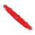 Yosoo Screen Rolling Tool with Nylon Wheels Screen Spline Roller Tool with Plastic Handle Sliding Screen Door Roller Screen Door Roller Nylon Double End Spline Roller Screening Tool