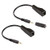 SHARPALIN 2 Pack Stereo 3.5mm to RJ45 Adapter for IR Repeater Kit or Extension Audio Over Cat5/6/7 (2X 3.5mm to RJ45 Kit)