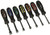 K-Tool International KTI-14500 Metric Nut Driver Set - 7 Piece