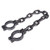 Bezall Halloween Costume Party Trick Props Plastic Wrist Shackles Prison Chain Links Handcuffs