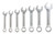 GreatNeck 51037 SAE Stubby Wrench Set, 7-Piece