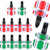 12 Pieces Mini Sewing Machine Screwdriver Short Stubby Screwdriver Tool Repair Small Screwdriver Include 6 Pieces Flat Head and 6 Pieces Cross-head Screwdriver