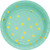 Creative Converting LUNCHEON PLATE, FOIL, 7", Multicolor