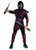 Rubie's Red Skull Warrior Ninja Child Costume, Medium, Black/Red