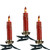 Kurt Adler UL 10-Light Red Candle Light Set