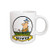3dRose mug_103304_2 Funny Worlds Greatest Lawn Mower Cartoon Ceramic Mug, 15-Ounce