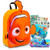 Finding Nemo Mini Backpack Set with Dory Snack Container and Finding Dory Stickers