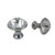 MroMax Pull Knob 25mm Dia Zinc Alloy Acrylic Glass Cabinet Pulls Drawer Transparent Silver Tone 8Pcs MroMax Pull Knob 25mm Dia Zinc Alloy Acrylic Glass Cabinet Pulls Drawer Transparent Silver Tone 8Pcs