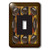 3dRose lsp_29607_1 Footballs Brown Toggle Switch, Multi-Color