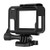 Frame Case for GoPro Hero 7/6/ 5/Hero (2018), Hongdak Frame Mount Housing Protective Shell with Quick Pull Movable Socket and Screw (Black)