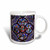 3dRose mug_189341_2"France, Centre, Chartres, Chartres Cathedral, stained glass window." Ceramic Mug, 15 oz, White