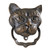 Design Toscano Black Cat Iron Door Knocker
