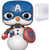 Marvel: Holiday - Captain America Snowman Pop! Vinyl Figure (Includes Compatible Pop Box Protector Case)