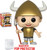 Funko Pop! Animation: Looney Tunes - Viking Elmer Fudd Vinyl Figure (Bundled with Pop BOX PROTECTOR CASE)