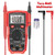 Multimeter, LeeQin Ture-RMS Auto Ranging Digital Multimeter, 2000 Counts AC/DC Voltage/Current Resistance Diode Continuity Measurement Tool with Backlight LCD Display
