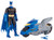 DC Comics Batman Missions: Batman 12" Figure & Batcycle