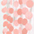 Cheerland Glossy Light Pink Circle Paper Garland Hanging Peach Polka Dot Streamer Party Decorations Bunting Banner Backdrop Girls Birthday Decor/Wedding/Baby Shower/Engagement/Bridal Shower/Graduation