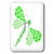 3dRose lsp_25379_1 Green Pointillism Dragonfly Single Toggle Switch