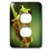 3dRose lsp_10387_6 Green tree frog on a twig 2 Plug Outlet Cover