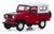 Greenlight 47050-C Tokyo Torque Series 7-1971 Nissan Patrol (60) - Red 1:64 Scale