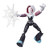 Spider-Man Marvel Bend and Flex Ghost-Spider Action Figure Toy, 6-Inch Flexible Figure, Includes Web Accessory, for Kids Ages 4 and Up