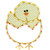 IMPACT 17" Lighted Hatching Baby Chick in Egg Easter Window Silhouette Decoration