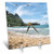 3dRose dc_22974_1 Hawaii Beach II Desk Clock, 6 by 6-Inch
