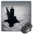 3dRose LLC 8 X 8 X 0.25 Inches Lighthouse at The End of a Long Breakwater Long Beach California USA Mouse Pad (mp_22793_1)