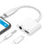 [Apple MFi Certified] Lightning to 3.5mm Headphone Jack Adapter, iPhone Headphone Adapter & Charger, Headphone Jack Aux Adapter Dongle for iPhone Xs/Xs Max/XR/ 8/8 Plus/X (10) / 7/7 Plus Splitter