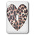 3dRose lsp_30870_1 Heart Leopard Print Animal Prints Fashion Single Toggle Switch