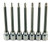 ATD Tools 13776 7-Piece Tamper-Resistant Star Bit Socket Set