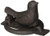 Esschert Design LH235 Series Bird Door Knocker, Antique Brown