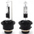 BeiLan D2R HID Xenon Headlight Replacement Bulbs,12V 35W 6000K White Light Bulbs (Pack of 2)