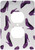 3dRose LLC lsp_57151_6 High Heel Shoes Print Purple Cheetah 2 Plug Outlet Cover