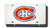 Rico Industries NHL Montreal Canadiens Laser Inlaid Metal License Plate Tag