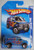HOT WHEELS 2009 HEAT FLEET, BLUE WITH RED FLAMES BAJA BREAKER 3/10