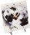 3dRose Hug a Pug Puppies Desk Clock, 6 by 6-Inch