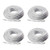 Lknewtrend (4) 60FT Feet CAT5 Cat5e Ethernet Patch Cable - RJ45 Computer Network Internet Wire PoE Switch Cord (4 Pack, 60 FT)