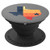 Retro Houston Baseball Colors Vintage Texas Map PopSockets Grip and Stand for Phones and Tablets