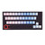 ATTAV 37 Keys PBT Keycaps Backlit Double Injection-Color Keycap Set for Mechanical Keyboard (Gradient Bluelover)