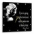 3dRose LLC DPP_130254_2 Wall Clock, 13 by 13-Inch, If You're Going to be Two-Faced, at Least Make One of Them Pretty, Marilyn Monroe Quote