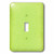3dRose lsp_223398_1 Image of Light Lime Glitter Color Single Toggle Switch