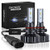 9005 LED Headlights Bulbs HB3 High Beam Pure White Bright Conversion Kit Headlamp, 80W, 12,000Lm, 6000K, 2pcs