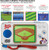 My Arcade Bases Loaded Pocket Player - Collectible Handheld Game Console with 7 Games