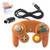 Poulep Wired Controller for Gamecube Game Cube, Classic Ngc Gamepad Joystick for Wii Nintendo Console (Orange)