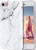 Imikoko iPhone 8 Case, iPhone 7 Case Marble Flexible Soft TPU Shockproof Protective Case Slim Fit Snap On Hard Shell Back Case for iPhone 7 & 8 (White)